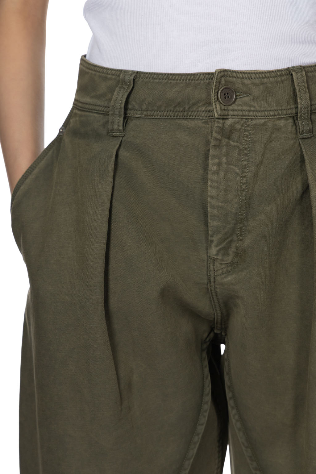 JW Anderson - Twisted Seam Trousers - Olive